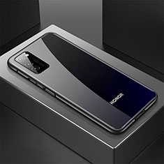 Coque Luxe Aluminum Metal Housse Etui T01 pour Huawei Honor View 30 5G Noir