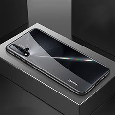 Coque Luxe Aluminum Metal Housse Etui T01 pour Huawei Nova 5 Pro Noir