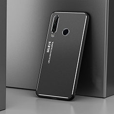 Coque Luxe Aluminum Metal Housse Etui T01 pour Huawei P Smart+ Plus (2019) Noir