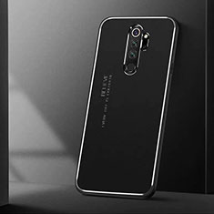 Coque Luxe Aluminum Metal Housse Etui T01 pour Xiaomi Redmi Note 8 Pro Noir