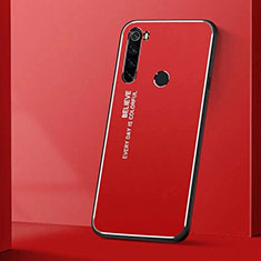 Coque Luxe Aluminum Metal Housse Etui T01 pour Xiaomi Redmi Note 8 Rouge