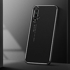 Coque Luxe Aluminum Metal Housse Etui T04 pour Huawei Honor 20 Noir