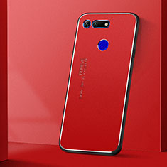 Coque Luxe Aluminum Metal Housse Etui T04 pour Huawei Honor V20 Rouge