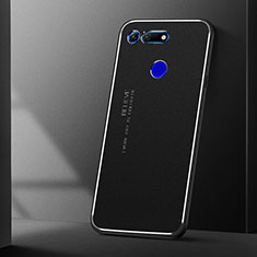 Coque Luxe Aluminum Metal Housse Etui T04 pour Huawei Honor View 20 Noir