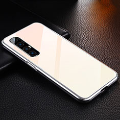Coque Luxe Aluminum Metal Housse Etui T04 pour Oppo Find X2 Neo Or
