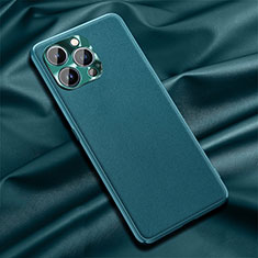 Coque Luxe Cuir Housse Etui A01 pour Apple iPhone 13 Pro Max Vert