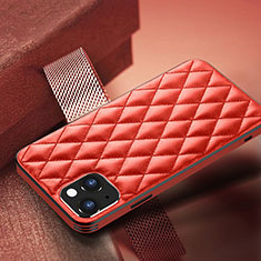 Coque Luxe Cuir Housse Etui A07 pour Apple iPhone 13 Rouge