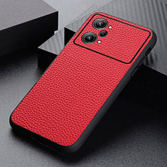 Coque Luxe Cuir Housse Etui B02H pour Oppo K10 Pro 5G Rouge