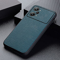 Coque Luxe Cuir Housse Etui B02H pour Oppo K10 Pro 5G Vert