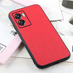 Coque Luxe Cuir Housse Etui B03H pour OnePlus Nord N300 5G Rouge