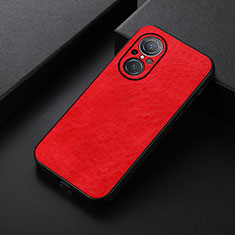 Coque Luxe Cuir Housse Etui B05H pour Huawei Honor 50 SE 5G Rouge