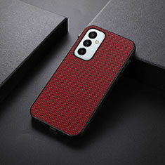 Coque Luxe Cuir Housse Etui B05H pour Samsung Galaxy F23 5G Rouge