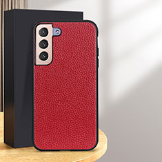 Coque Luxe Cuir Housse Etui B05H pour Samsung Galaxy S25 Plus 5G Rouge