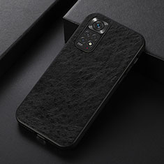 Coque Luxe Cuir Housse Etui B05H pour Xiaomi Redmi Note 11 4G (2022) Noir