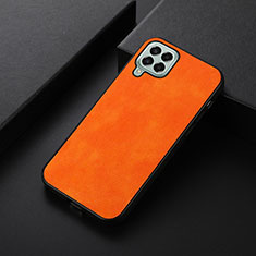 Coque Luxe Cuir Housse Etui B06H pour Samsung Galaxy M33 5G Orange