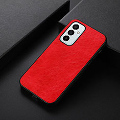 Coque Luxe Cuir Housse Etui B07H pour Samsung Galaxy M23 5G Rouge