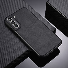 Coque Luxe Cuir Housse Etui C06 pour Samsung Galaxy S21 5G Noir