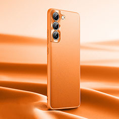 Coque Luxe Cuir Housse Etui C07 pour Samsung Galaxy S21 5G Orange