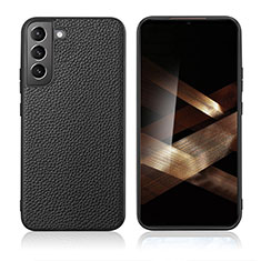 Coque Luxe Cuir Housse Etui C08 pour Samsung Galaxy S25 5G Noir