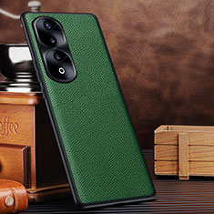 Coque Luxe Cuir Housse Etui DL3 pour Huawei Honor 90 Pro 5G Vert