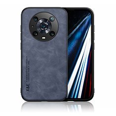 Coque Luxe Cuir Housse Etui DY1 pour Huawei Honor Magic4 Pro 5G Bleu