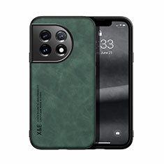 Coque Luxe Cuir Housse Etui DY1 pour OnePlus 11 5G Vert