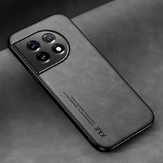 Coque Luxe Cuir Housse Etui DY1 pour OnePlus Ace 2 5G Gris