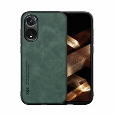 Coque Luxe Cuir Housse Etui DY1 pour Oppo A38 Vert