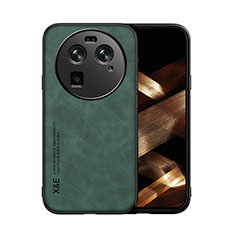 Coque Luxe Cuir Housse Etui DY1 pour Oppo Find X6 5G Vert
