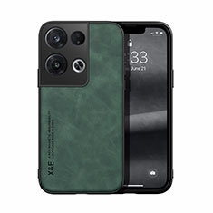 Coque Luxe Cuir Housse Etui DY1 pour Oppo Reno8 Pro 5G Vert