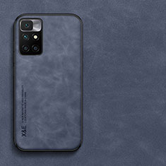 Coque Luxe Cuir Housse Etui DY1 pour Xiaomi Redmi 10 Prime (2022) Bleu
