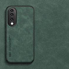 Coque Luxe Cuir Housse Etui DY2 pour Huawei Honor 90 5G Vert