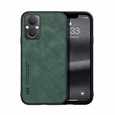 Coque Luxe Cuir Housse Etui DY2 pour Oppo Reno7 Lite 5G Vert