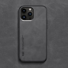 Coque Luxe Cuir Housse Etui DY3 pour Apple iPhone 12 Pro Max Noir