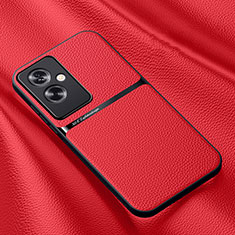 Coque Luxe Cuir Housse Etui DY3 pour Oppo A2 5G Rouge