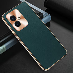 Coque Luxe Cuir Housse Etui GS2 pour Huawei Honor 100 5G Vert