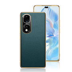 Coque Luxe Cuir Housse Etui GS2 pour Huawei Honor 90 Pro 5G Vert