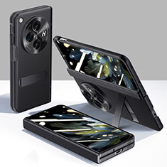 Coque Luxe Cuir Housse Etui GS6 pour OnePlus Open 5G Noir