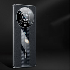 Coque Luxe Cuir Housse Etui JB1 pour Huawei Honor Magic4 Pro 5G Noir
