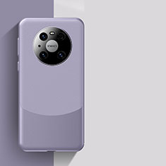 Coque Luxe Cuir Housse Etui JB1 pour Huawei Mate 40 Pro Violet