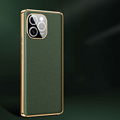 Coque Luxe Cuir Housse Etui JB2 pour Huawei Honor 60 SE 5G Vert