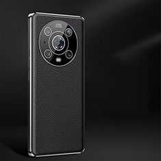 Coque Luxe Cuir Housse Etui JB2 pour Huawei Honor Magic4 Pro 5G Noir