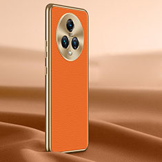 Coque Luxe Cuir Housse Etui JB2 pour Huawei Honor Magic5 5G Orange