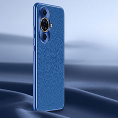 Coque Luxe Cuir Housse Etui JB2 pour Huawei Nova 11 Pro Bleu
