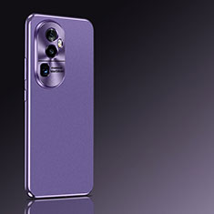 Coque Luxe Cuir Housse Etui JB2 pour Oppo Reno10 Pro+ Plus 5G Violet