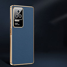 Coque Luxe Cuir Housse Etui JB2 pour Xiaomi Redmi K40S 5G Bleu
