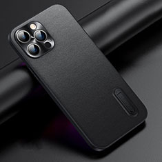 Coque Luxe Cuir Housse Etui JB3 pour Apple iPhone 13 Pro Max Noir