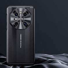 Coque Luxe Cuir Housse Etui JB4 pour Huawei Mate 40 Pro Noir