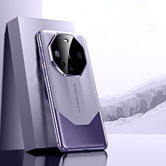 Coque Luxe Cuir Housse Etui JB6 pour Huawei Mate 60 Pro+ Plus Violet