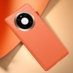 Coque Luxe Cuir Housse Etui L03 pour Huawei Mate 40 Orange